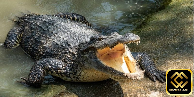  Cá sấu thường được ví von với sự phản bội, lừa dối 
