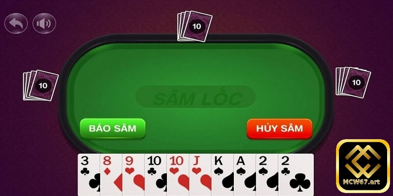 Phải có chiến lược chơi thông minh với các lá bài sâm được chia